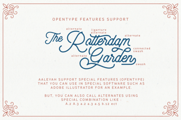 Aaleyah Font - Preview 3