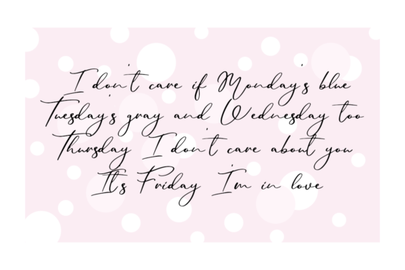 Amber Rose Font - Preview 5