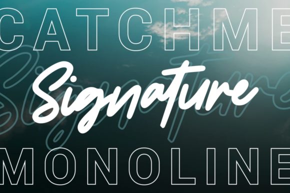 Catchme Font - Preview 4