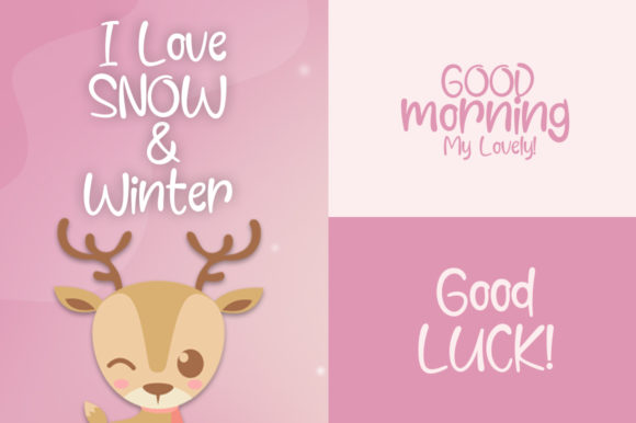 Comet Deer Font - Preview 4
