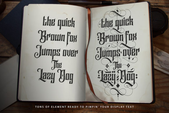Fireflight Font - Preview 4