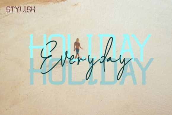 Florita Duo Font PNG with transparent background - Preview 1