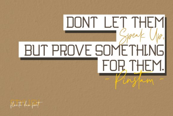 Florita Duo Font PNG with transparent background - Preview 6