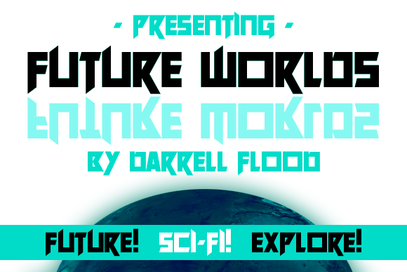 Future Worlds Font - Preview 1