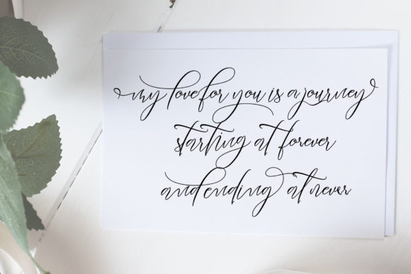 Heartkything Script Font - Preview 2
