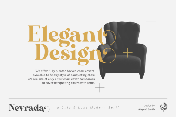 AL Nevrada Font PNG with transparent background - Preview 4