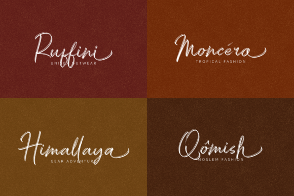 Salim Font PNG with transparent background - Preview 4