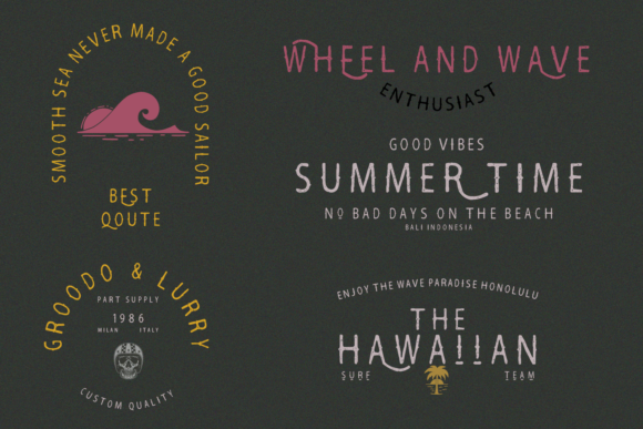 Loraqory Font PNG with transparent background - Preview 1