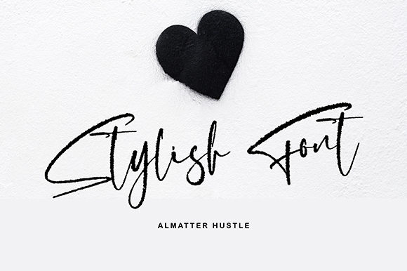 Almatter Hustle Font - Preview 1