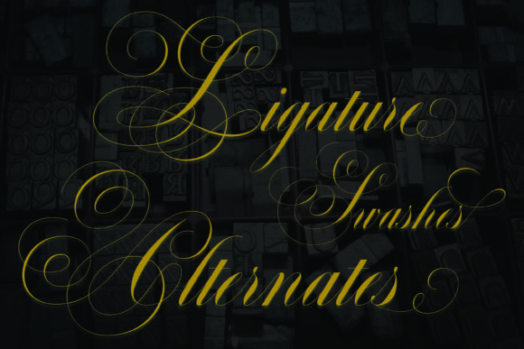 Pouri Font PNG with transparent background - Preview 3