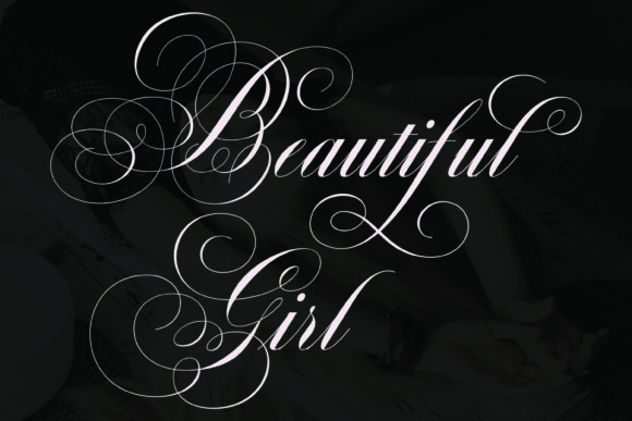 Pouri Font PNG with transparent background - Preview 4