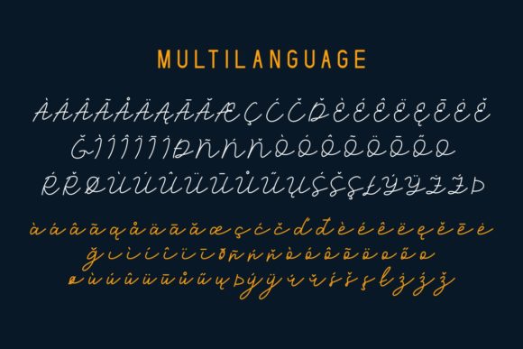 Selvilia Dreamer Font PNG with transparent background - Preview 5