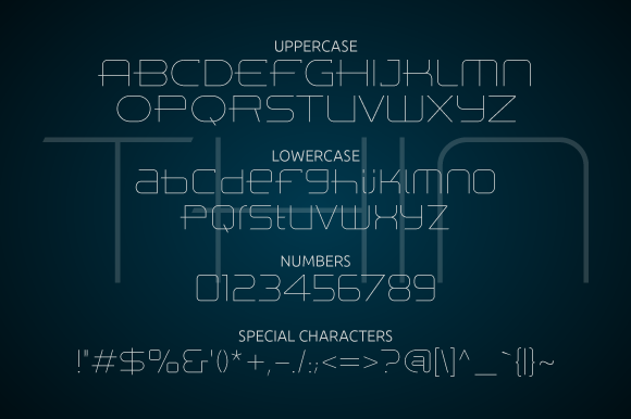Peloric Font PNG with transparent background - Preview 4