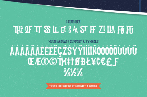 Cutlass Typeface Font - Preview 2