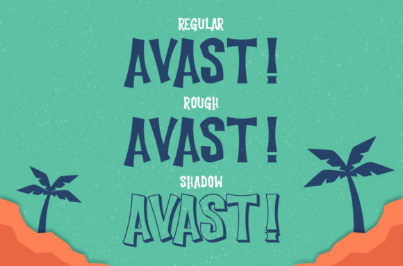 Cutlass Typeface Font - Preview 3