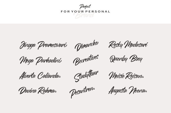Becreatives Font - Preview 3