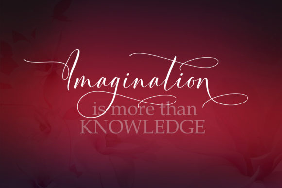 Magnolia Font PNG with transparent background - Preview 4