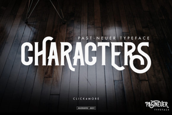 Past Neuer Font PNG with transparent background - Preview 1