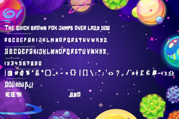 Overfly Font PNG with transparent background - Preview 5