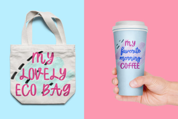 Funny Berliner Font PNG with transparent background - Preview 4