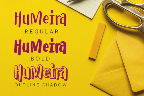 Humeira Font PNG with transparent background - Preview 2