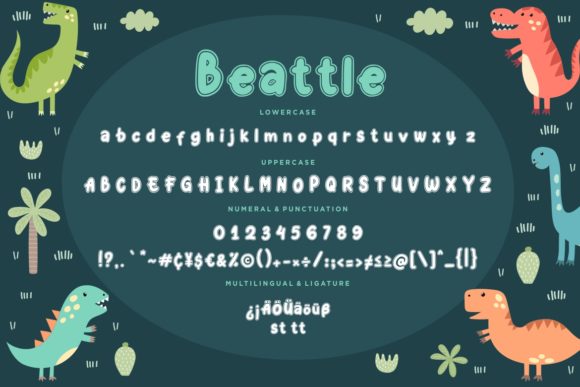 Beattle Font - Preview 6