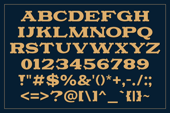Camonflet Font - Preview 1