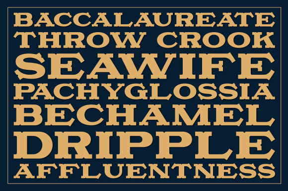 Camonflet Font - Preview 2