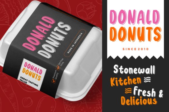Donuts Font - Preview 4