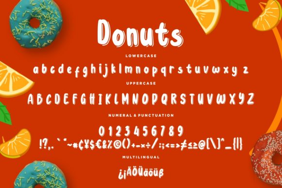 Donuts Font - Preview 6
