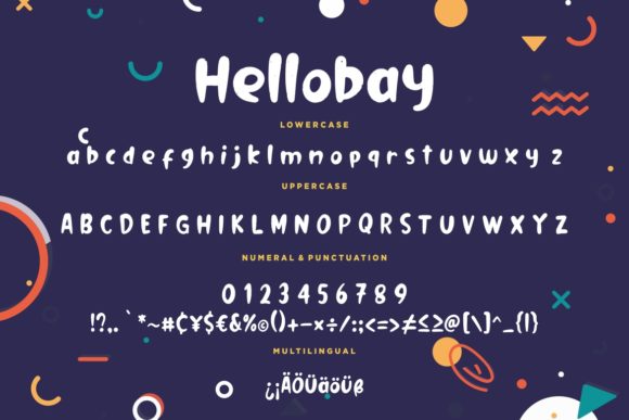 Hellobay Font - Preview 6