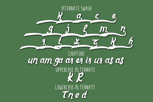 Sakuwek Font PNG with transparent background - Preview 6