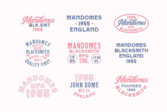 Roosevelt Family Font PNG with transparent background - Preview 2