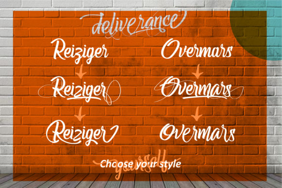 Deliverance Font - Preview 5