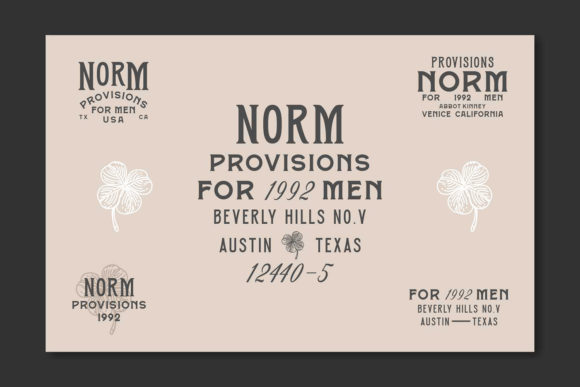 Roosevelt Family Font PNG with transparent background - Preview 6