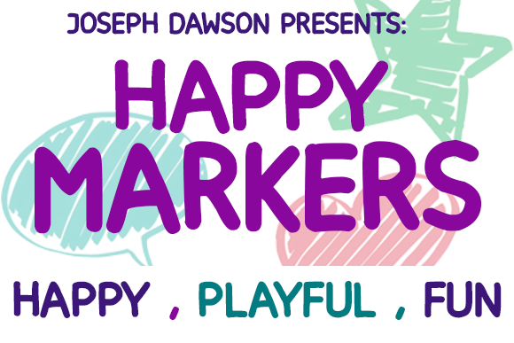 Happy Markers Font - Preview 1