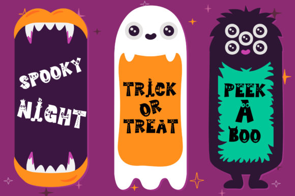 Cutie Monster Font - Preview 4