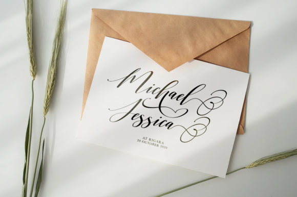 Shington Script Font PNG with transparent background - Preview 3
