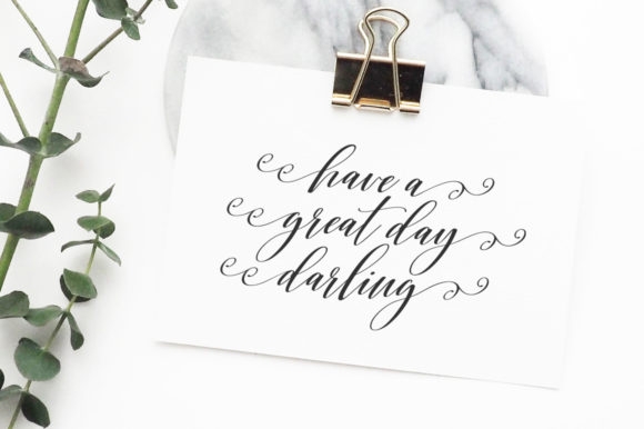 Shington Script Font PNG with transparent background - Preview 5