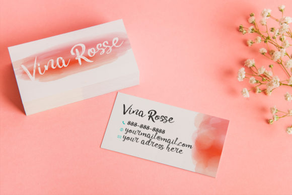 Pink Gladiolus Font PNG with transparent background - Preview 2