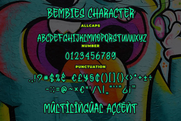 Bembies Font - Preview 2