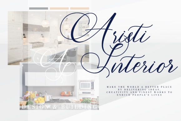 Hertina Font PNG with transparent background - Preview 4