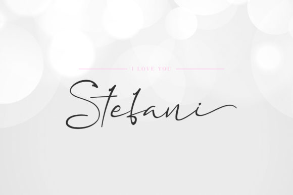 Assinatura Font - Preview 5