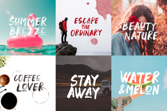 Black Space Font - Preview 6