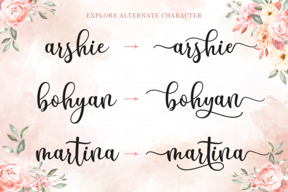 Breyhana Font - Preview 3
