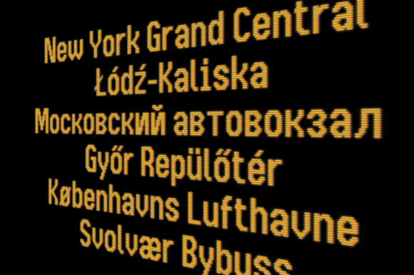 Bus Matrix Font - Preview 1