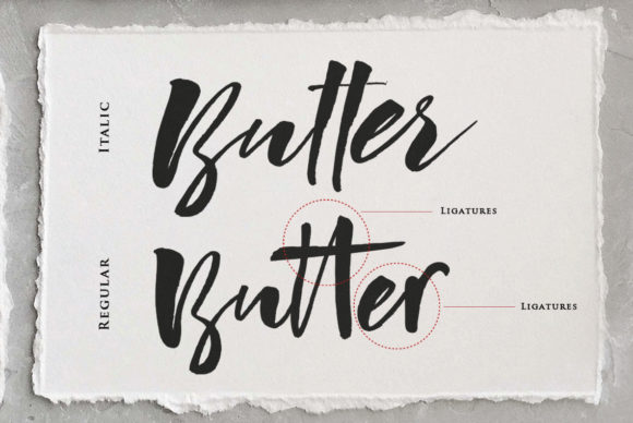 Butterscotch Font - Preview 1