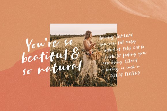 Sachie Font font preview - 1