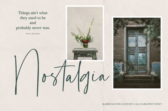 Barrington Font - Preview 1