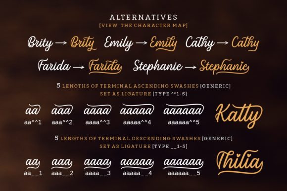 Achila Font - Preview 4